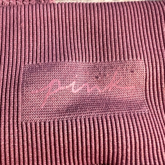 Victoria Secret Pink Active Waffle Knit Workout Leggings/Joggers, Size L - Picture 3 of 5
